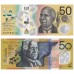 AUSTRALIA 2018 . FIFTY 50 DOLLAR BANKNOTES . TWO GENERATION NOTES . IN FOLDER